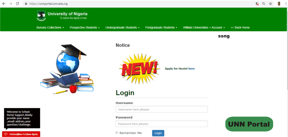 UNN Portal: How to Register Courses And Pay School Fees