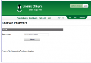 retrieve forgotten password