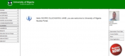 UNN portal student details