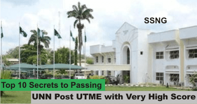 Top UNN Post UTME Secrets for passing
