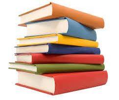 books stacked on each other