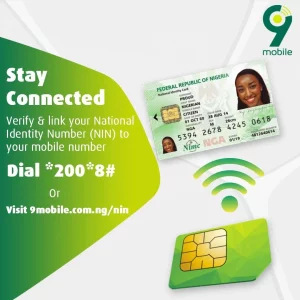 How to Link your NIN to your 9mobile Number