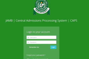 JAMB | Central Admissions Processing System | CAPS