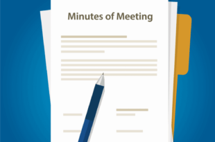 How to write the minutes of a meeting. examples, samples formats and templates