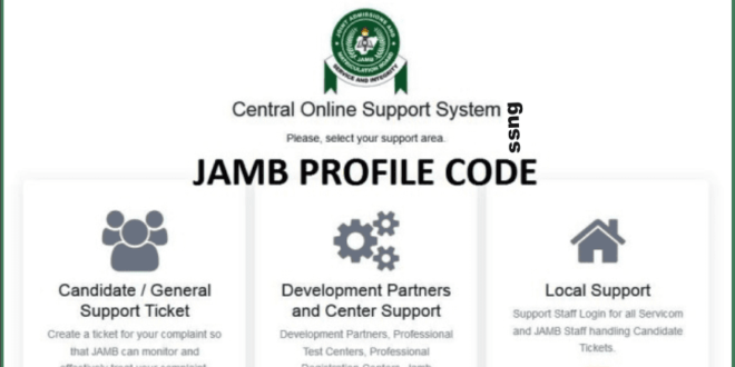 How to Create JAMB Profile Code