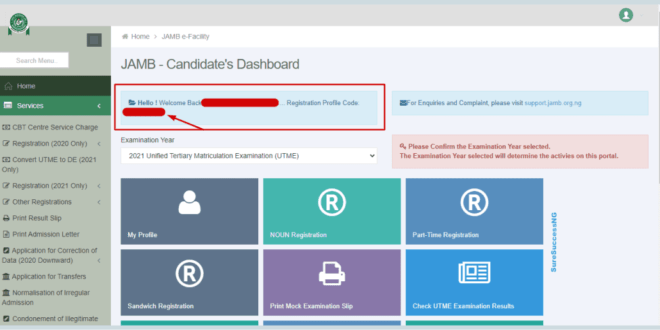 How to Retrieve JAMB Profile Code without Phone Number