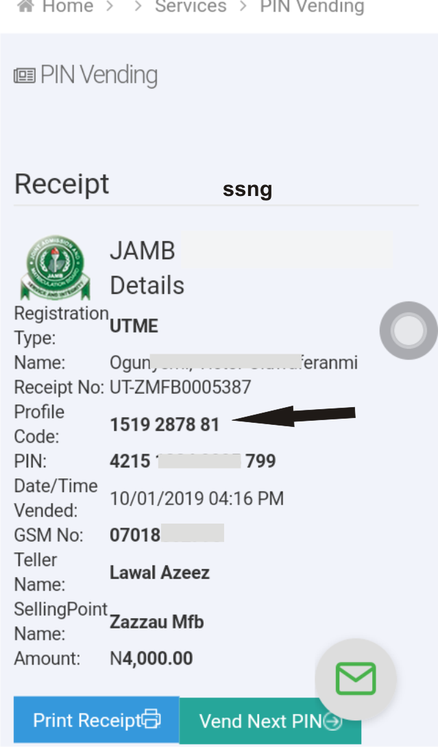How to Get JAMB Profile Code 2024 SureSuccess.Ng