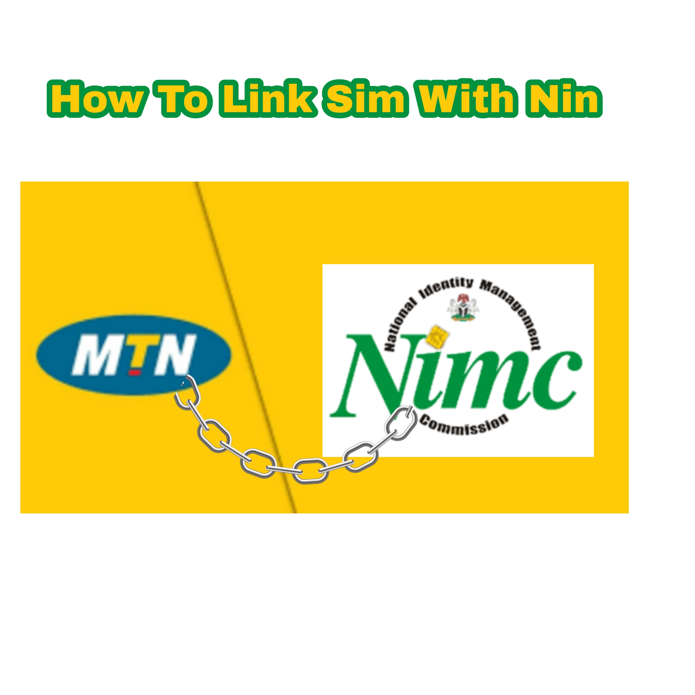 how to link my nin using my mtn app