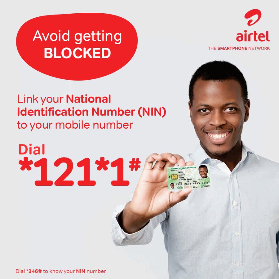 How to link nin to airtel number