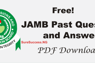 jamb past questions and answers pdf