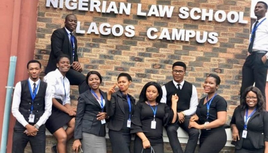 Nigerian Law school students
