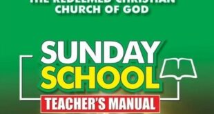 RCCG Sunday School Teacher Manual Today
