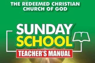 RCCG Sunday School Teacher Manual Today