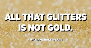 All that Glitters is not Gold