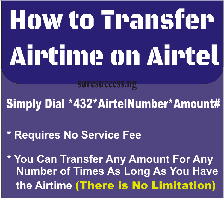 How to Transfer Airtime on Airtel