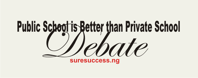 Public School is better than private school debate